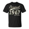 Original 1967 57 Años Cumpleaños Hombre Fabricado En 1967 Camiseta unisex