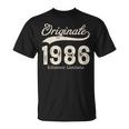 Originale Dal 1986 Edizione Limitata Anni 38 Compleanno Maglietta