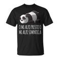 Panda Regalo Donna O Mi Alzo Presto O Simpatica Maglietta