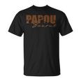 Papou Saurus Papousaurus Papousaurus Fête Des Pères Cadeau Pour Homme T-Shirt