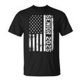 Patriotic Senior 2025 Usa Flag Vintage Senior Class Of 2025 T-Shirt