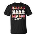 Pediatric Nurse Boo Boo Crew Ghost Nurse Halloween Costume T-Shirt