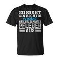 Pfleger So Ssieht Ein Richtig Cooler Healing Training Care T-Shirt