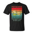 Pistachosintage La Mejor Parte De Miida Pistachos Retro Camiseta unisex
