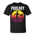 Poolboy Bademeister Lifeguard Swimming Pool Indoor Pool T-Shirt