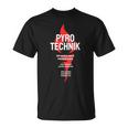 Pyrotechnik Ist Doch Keinerbrechen Fackel German Meme T-Shirt