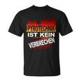 Pyrotechnik Ist Keinercrimes T-Shirt