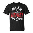 Race Car Birthday Party Racing Family Mimi Pit Crew T-Shirt