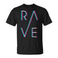 Rave Trippy Techno Edm Trance Goa Festival Maglietta