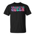 Reggaeton Queen Para Retrointage Ondulado Groovy Camiseta unisex