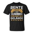 Rente 2025 Eine Legendeerlässt Das Gelände Lustiges T-Shirt