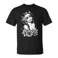 Retro Catrina I Retro Dia De Muertos I La Santísima Muerte T-Shirt