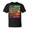 In Retro Colours Stefanie Regelt T-Shirt