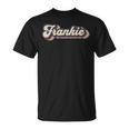 Retrointage Frankie Name Personalised T-Shirt