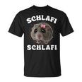 Schlafi Schlafi Sad Hamster Meme Hamster Sleep Sleep T-Shirt