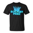 Schlagerprinz Schlager Prince Hammer Music T-Shirt