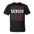 Senior Class Of 2025 Graduation Back To School Senior 25 T-Shirt
