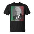 Sergio Mattarella Portrait Maglietta