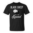 Sheep Squad Divertente Pecora Nera Maglietta