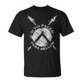 Siis Pacem Para Bellum Sparta Camiseta unisex