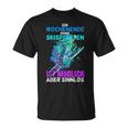 Ski Jumping Winter Sport For Skiing Fans T-Shirt