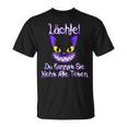 Smile Du Kannst Sie Nicht Alle Töten Grin Cat Fan T-Shirt