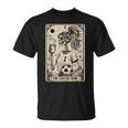 Soccer Mom Tarot Card Vintage Halloween Soccer Mama T-Shirt