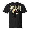 Sondler Aus Passion Sondel Metal Detector Probe Goer T-Shirt