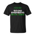 Sound Engineers & Audio Guys Novità Maglietta