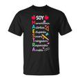 Soy Maestra De Español Spanish Teacher Bilingual Teacher T-Shirt