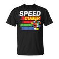 Speed Cuber Puzzle Cube Cubing Maglietta