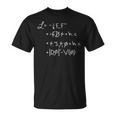 Standard Model Lagrangian Higgs Boson Physics Teacher Camiseta unisex