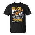 Trumpet Glück Ist Wenn Die Trumpeten Einsetzetz T-Shirt