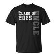Uncle Senior 2025 Proud Uncle Of A Class Of 2025 Graduation T-Shirt