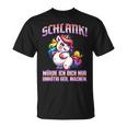 Unicorn Schlank Würde Ich Dich Nur Unnötig Geil Machen T-Shirt