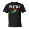 Vintage Biafra Flag Biafra Card Biafra Est 1967 T-Shirt