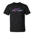 Weaponized Autism Disco Style 80S Aesthetic Meme T-Shirt