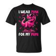 I Wear Pink For My Mimi T-Rex Dinosaur Breast Cancer T-Shirt