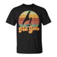 Wing Surf Foiling Foiler Retrointage Surfer Foil Geil T-Shirt