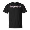 Women's Ballerina Techno Trippy Edm Ballern Hardcore Hardtekk T-Shirt