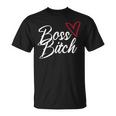 Women's Boss Bitch Feminist Feminism T-Shirt