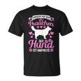 Women's Orsichtor Dem Frauchen Hund Ist Harmlos T-Shirt