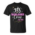 Women's Schlager Crew On Tour Queen 2024 Hit Party Outfit T-Shirt