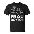 Women's Wife Doctor For Doctor's Title Promotion T-Shirt