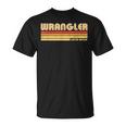 Wrangler Divertente Titolo Personalizzato Professione Idea Compleanno Maglietta