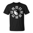 Yin Yang Con Simbolo Del Taoismo Yin Tai Chi Feng Shui Bagua Maglietta