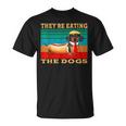 They’Re Eating The Dogs Retro Dachshund Weiner T-Shirt