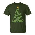 Dinosaur Christmas Tree Dino Trex Dinosaur Lover Christmas T-Shirt