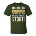 Christmas Ich Bleib So Wie Ich Bin Bin Ich Bleib T-Shirt