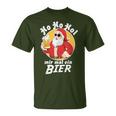 Ho Ho Hol Mir Mal Ein Bier Christmas Father Christmas T-Shirt